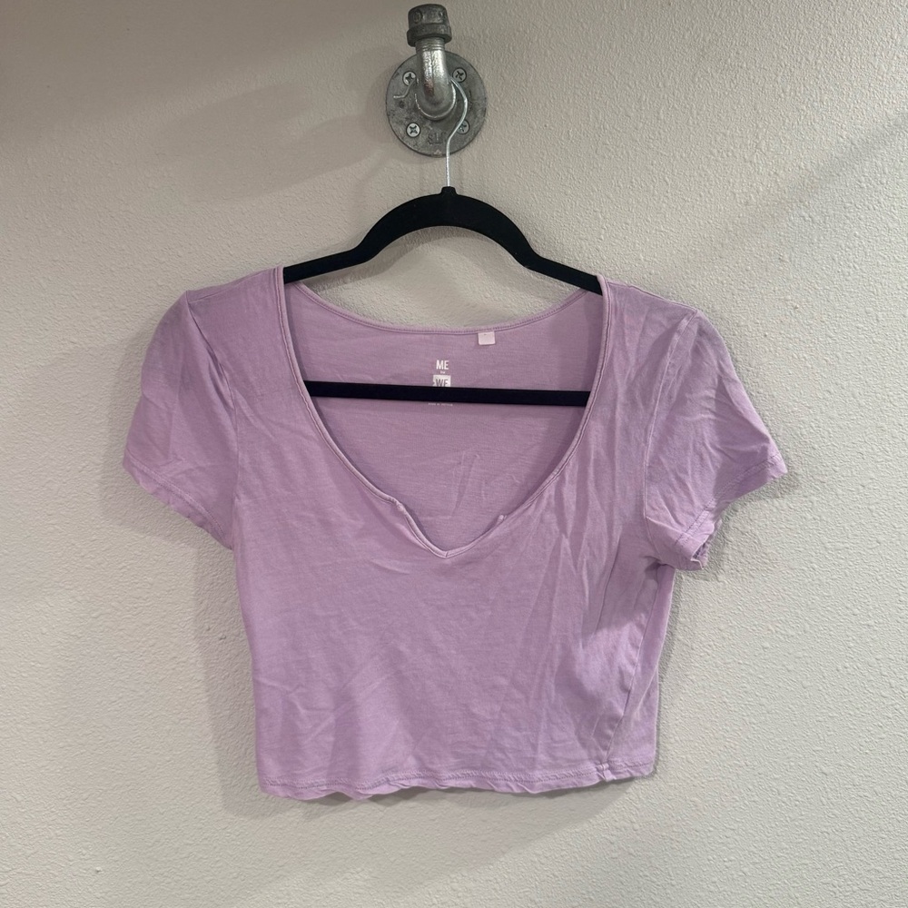 Cropped Me to We Short Sleeve